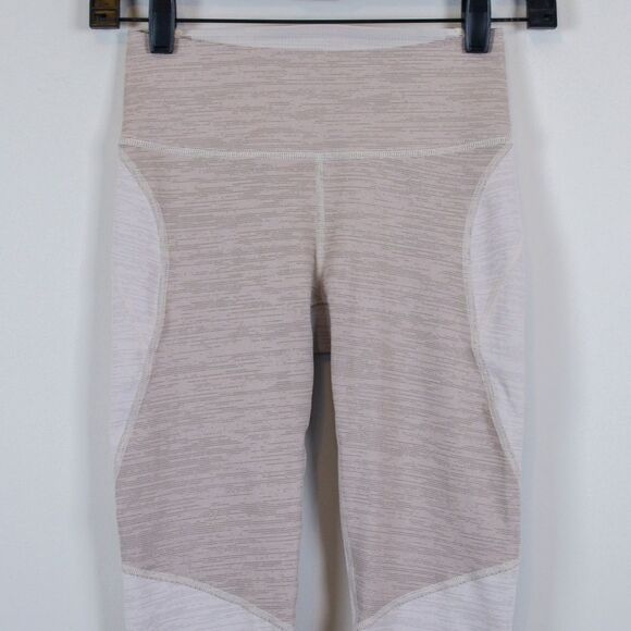 Outdoor Voices TechSweat Two Tone Crop Leggings - Picture 4 of 8